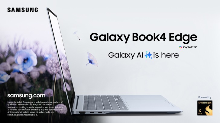 Новый ноутбук Samsung Galaxy Book 4 Edge обладает тремя передовыми возможностями искусственного интеллекта.