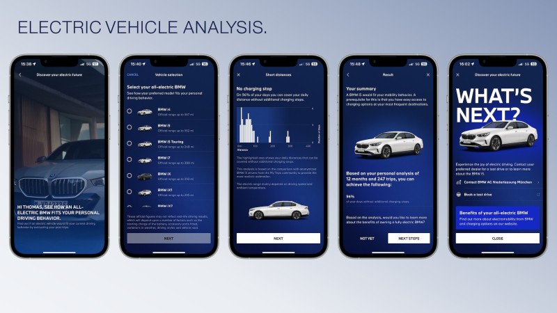 Приложение BMW теперь пытается убедить владельцев двигателей внутреннего сгорания в том, что электромобили (EV) будут работать на них.